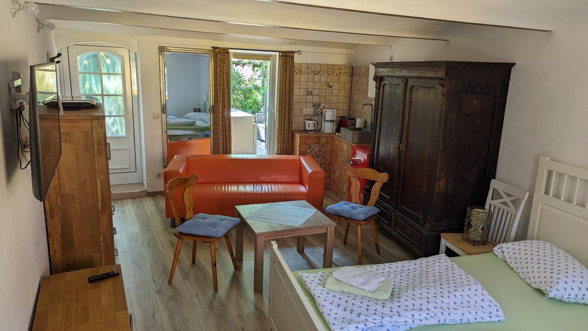 Fuenf Linden Hotel Straupitz Szoba fotó