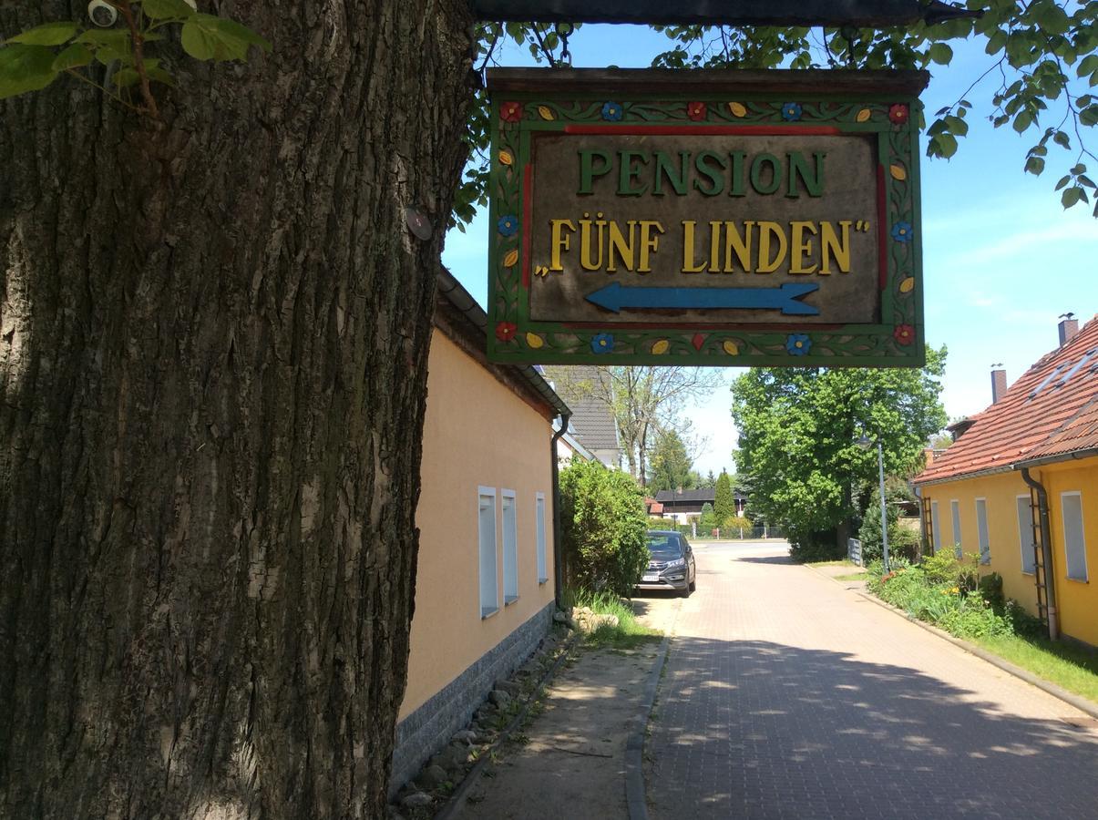 Fuenf Linden Hotel Straupitz Kültér fotó